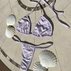 Biquíni Fita - Cinza Claro